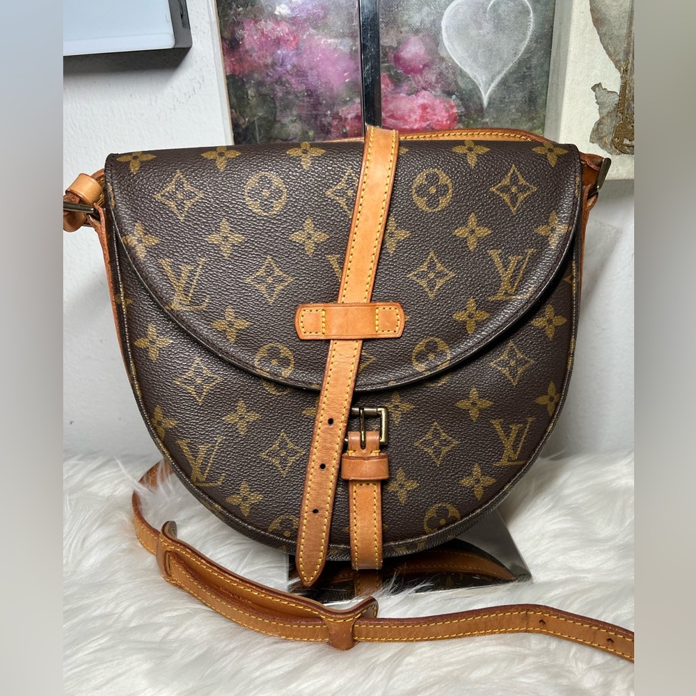 SOLD❗️Louis Vuitton Monogram Chantilly MM Shoulder Crossbody  Bag
